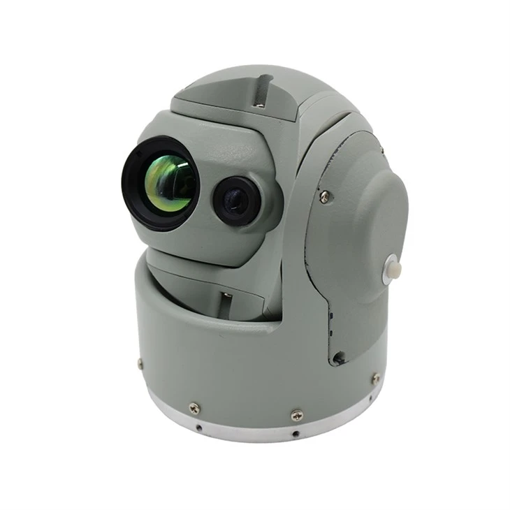 UAV 用 2 軸マルチセンサー EO IR 追跡システム
